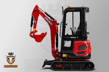 Nowa Minikoparka silnik KUBOTA waga 1270 kg